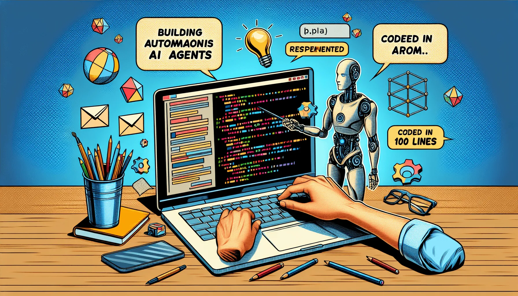 Cover image for 🧠 Building Autonomous AI Agents with Node.js: Your First Digital Worker in 100 Lines of Code