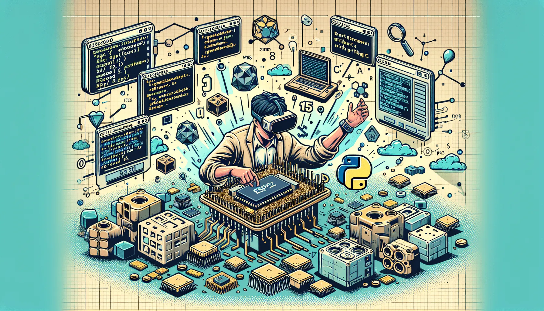 🔥 MicroPython on ESP32: Build a Smart Sensor in 15 Minutes Without Writing C! 😱