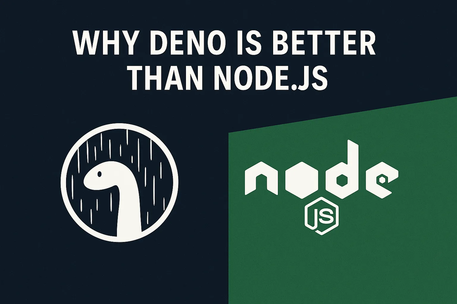 Why Deno Is Better Than Node.js in 2025: A Modern Developer's Perspective