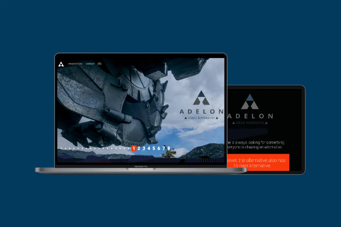 Cover for Adelon Website