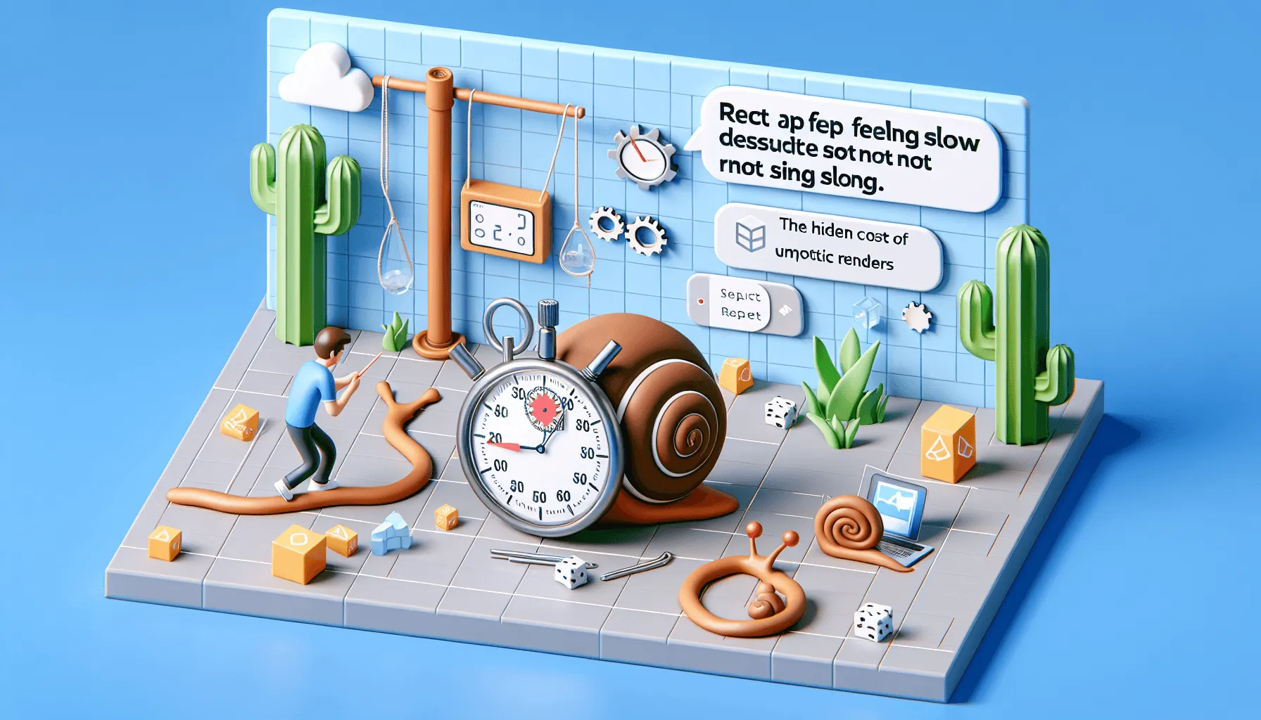 Cover image for Why Your React App Feels Slow — Even When It Isn’t: The Hidden Cost of Unoptimized Renders 🔍⚡️